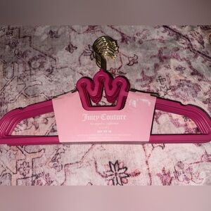 Juicy couture hangers Barbie hot pink set of 10